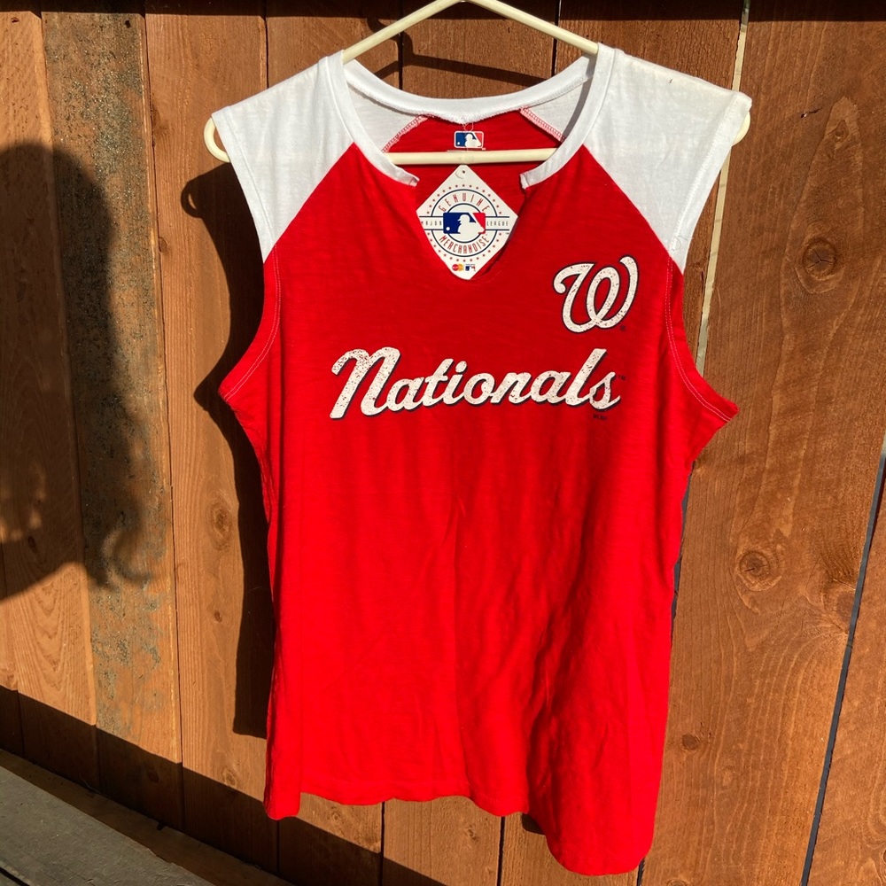 MLB Nationals Women’s Tank